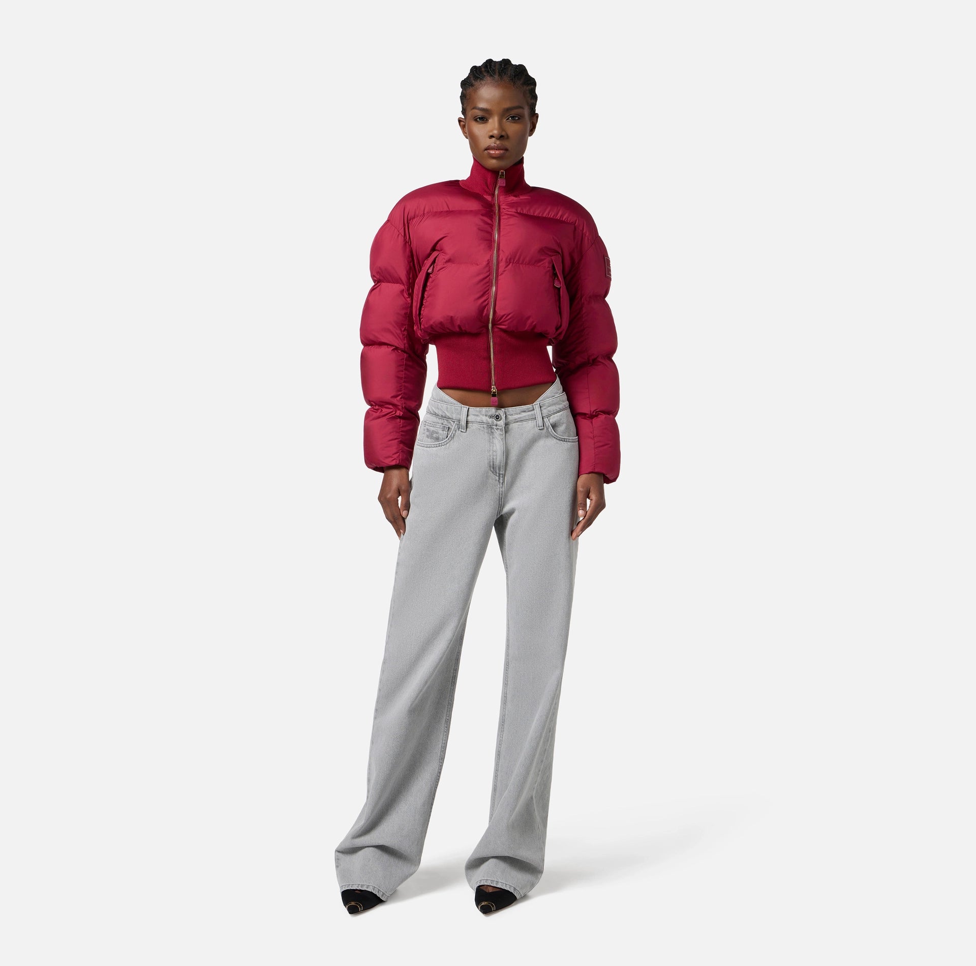Padded Jacket Cherry P185D56E2