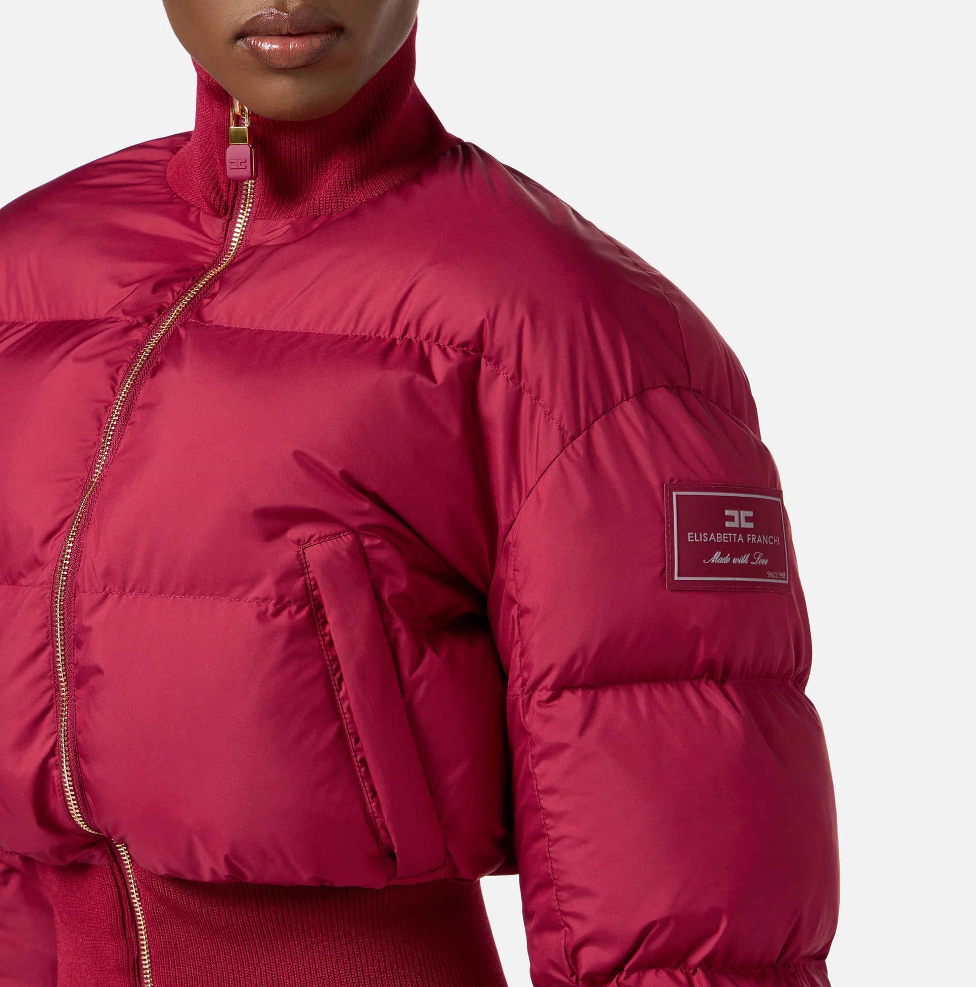 Padded Jacket Cherry P185D56E2