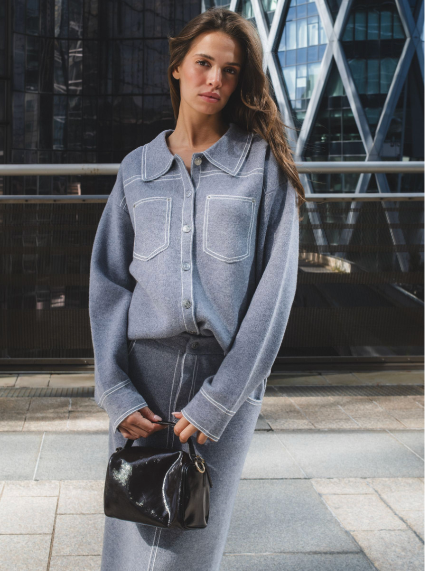 Berenice Cardigan Surpiqures