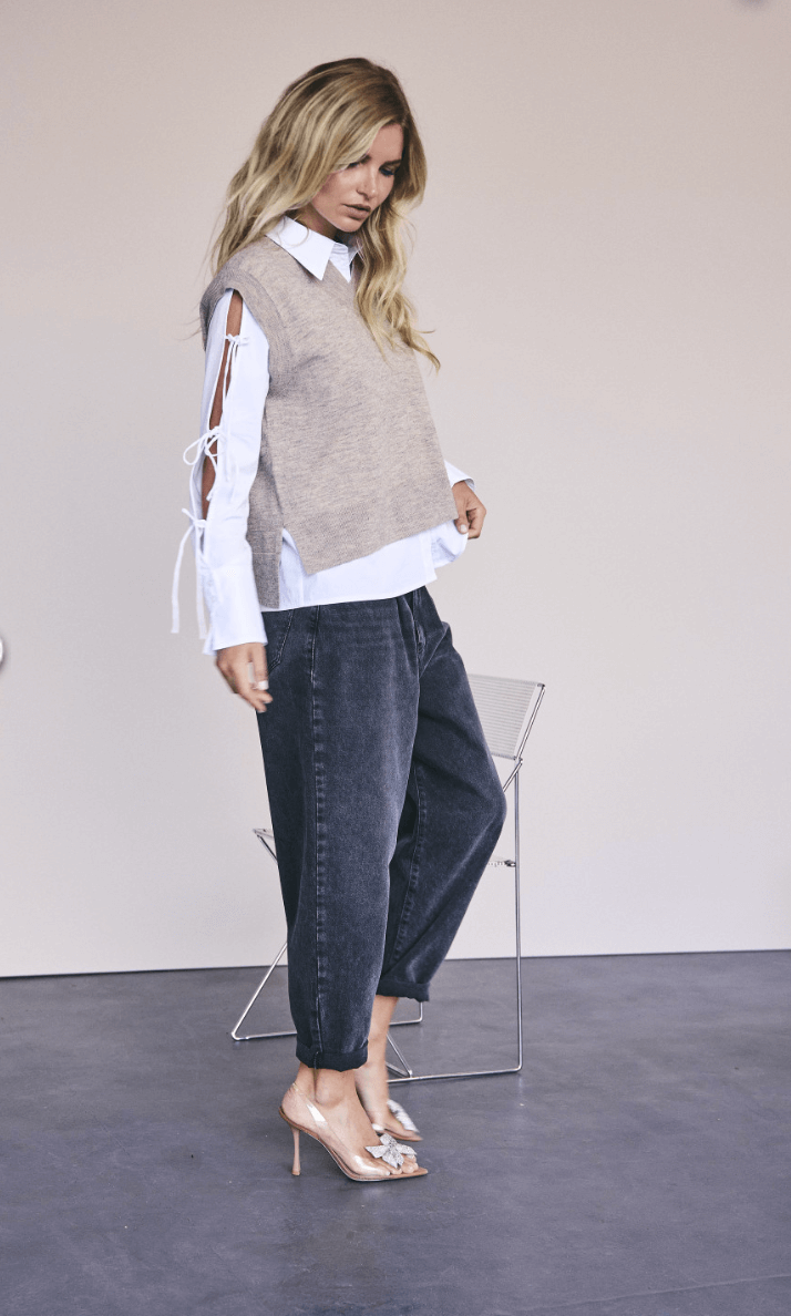 My V-Knit Vest