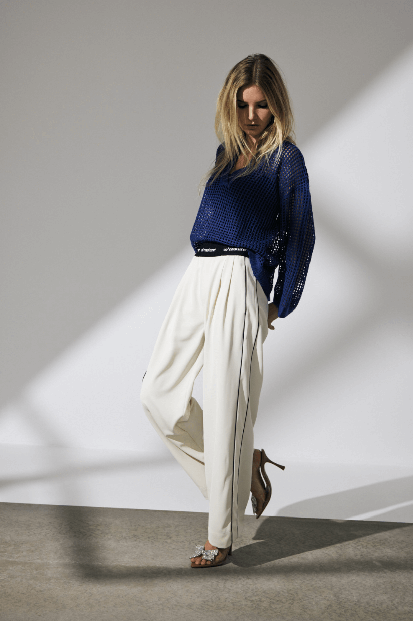 Amina Logo Piping LL Pant