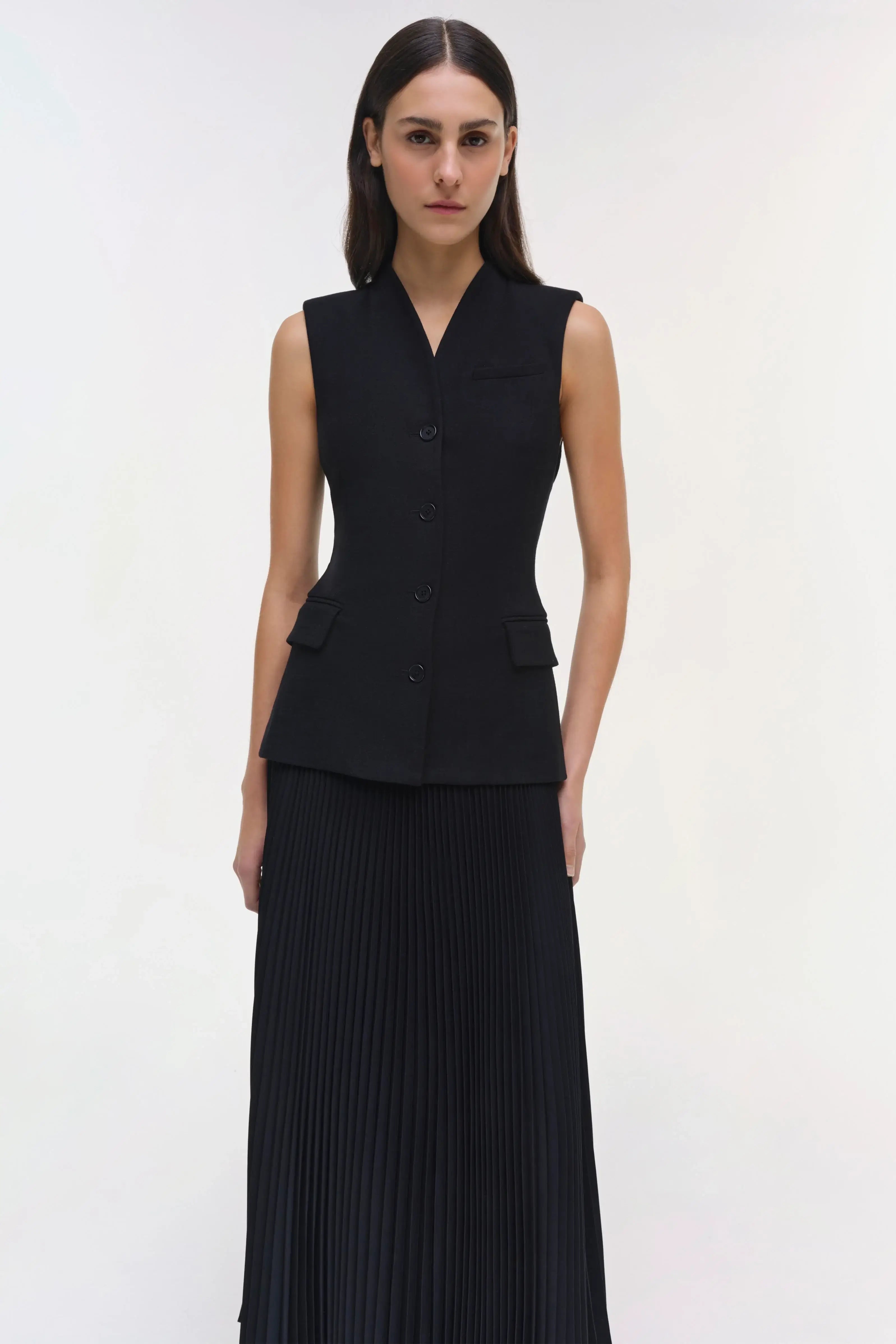 Vest Midi Dress Georgina