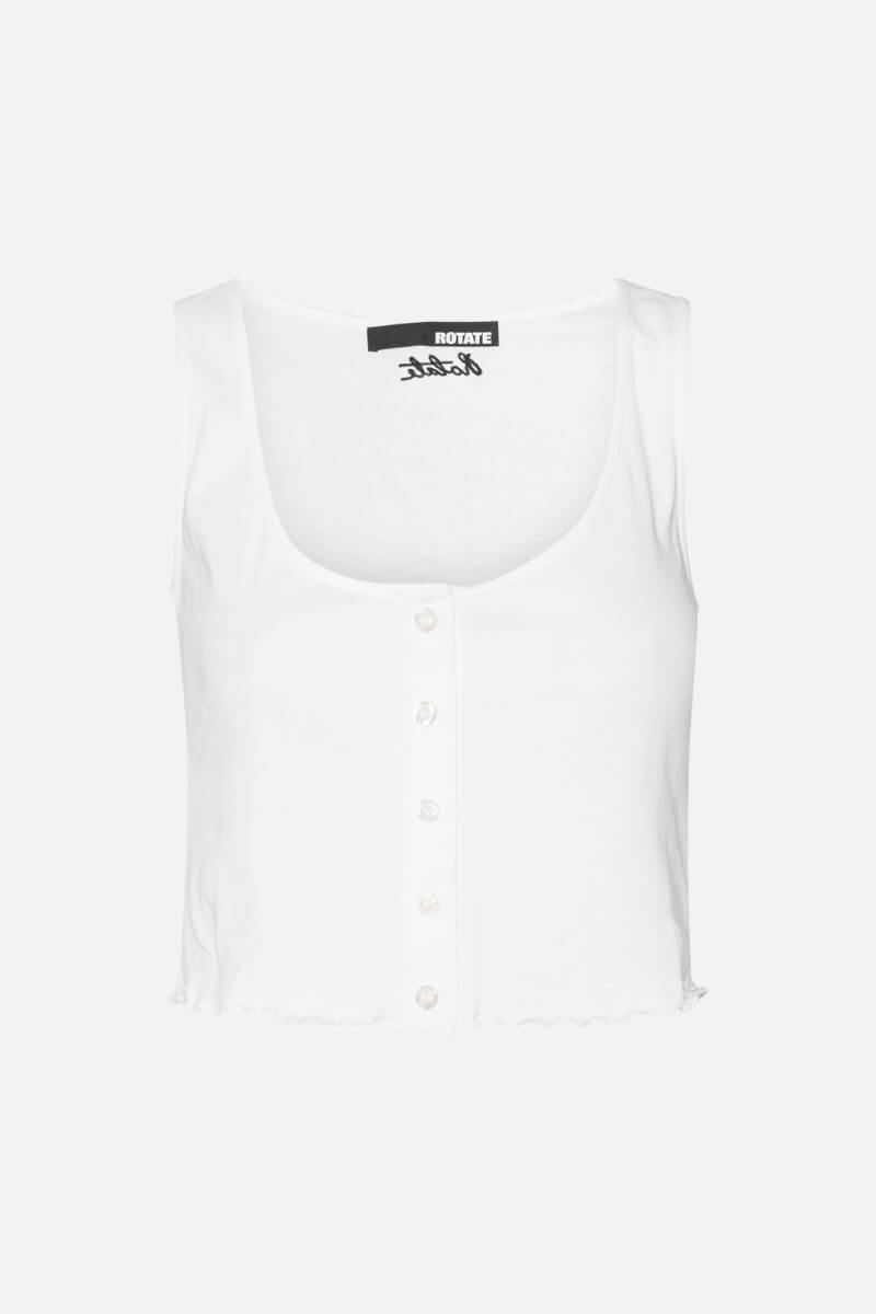 Top Buttoned Tank