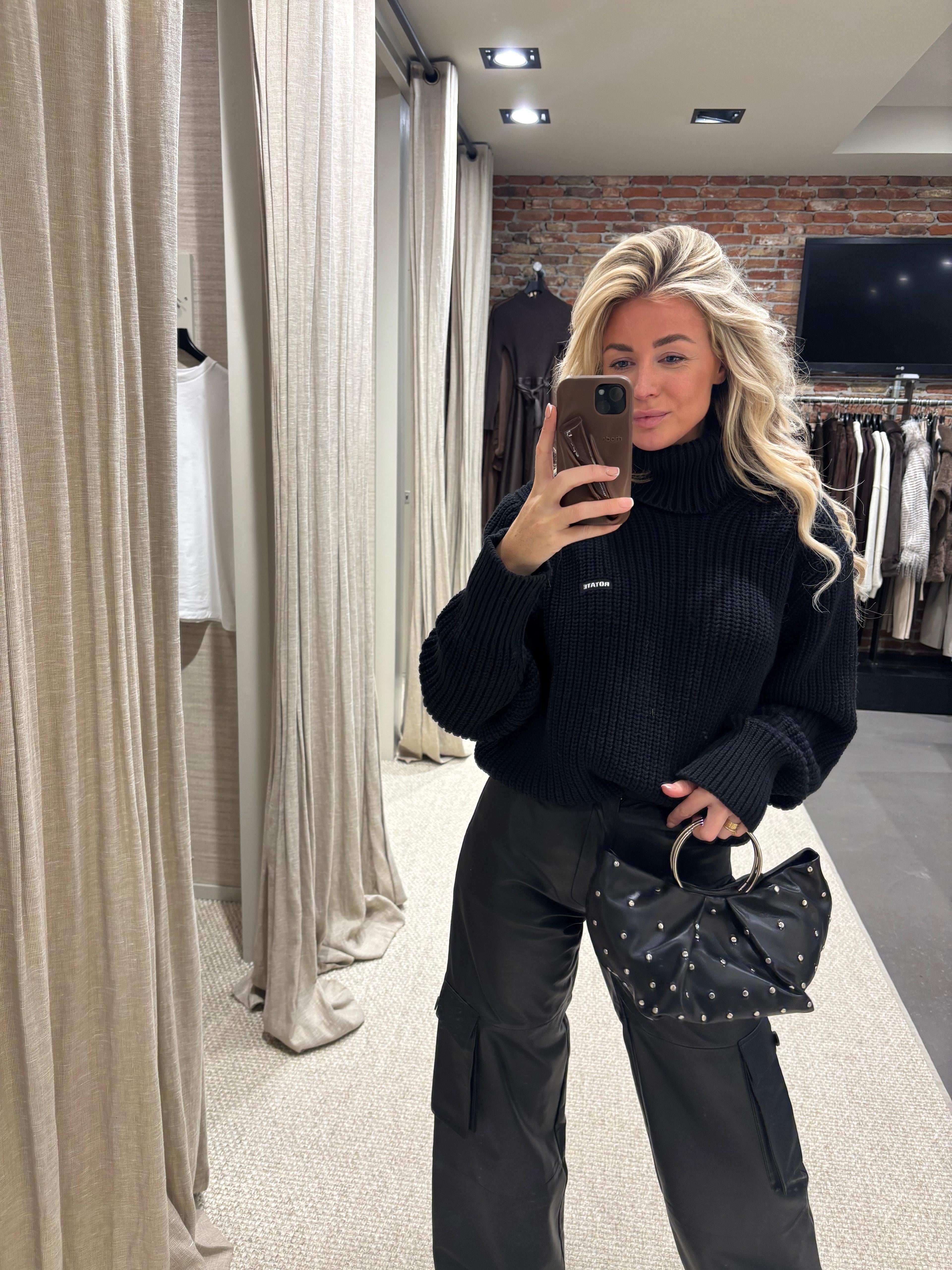 Knit Turtleneck Jumper
