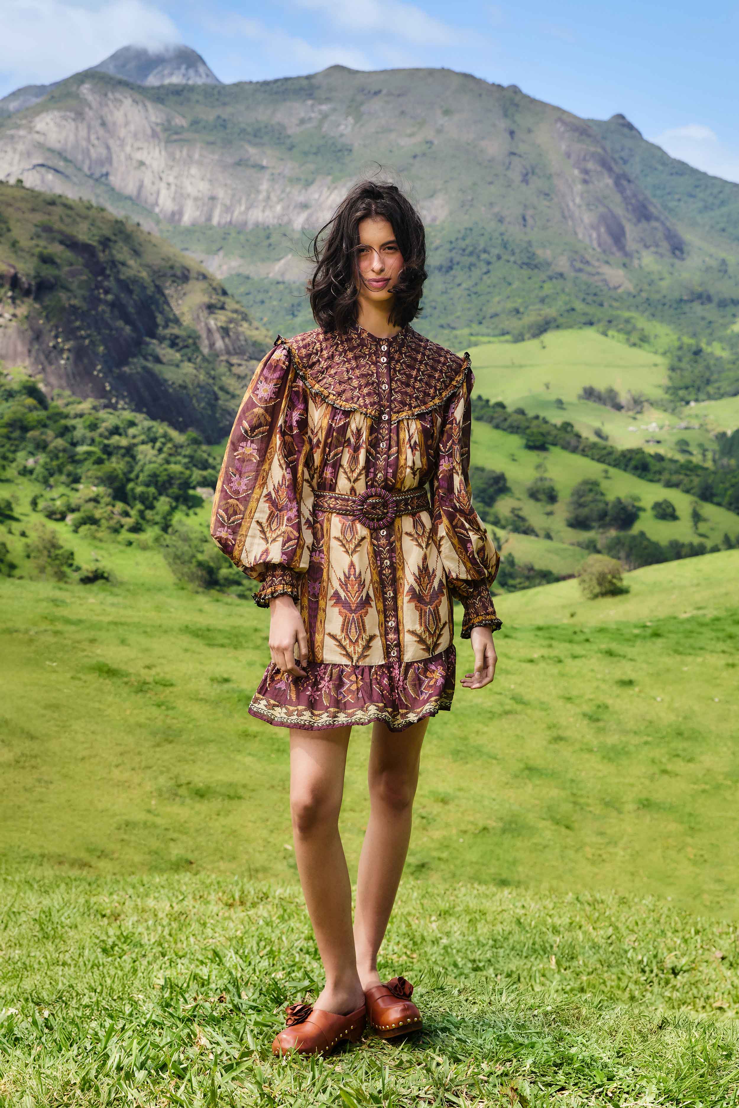 Dress Embroidered Tapestry