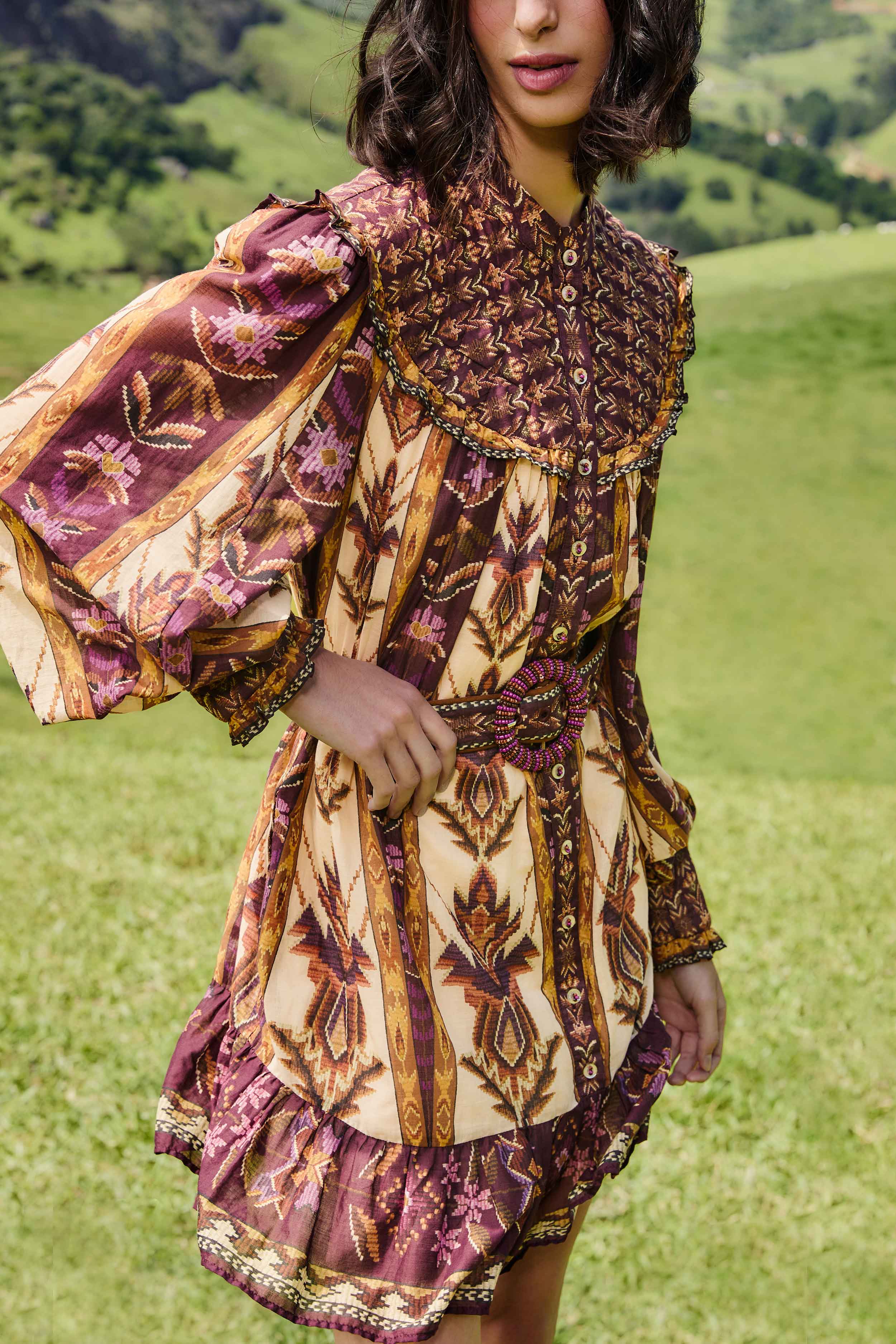 Dress Embroidered Tapestry