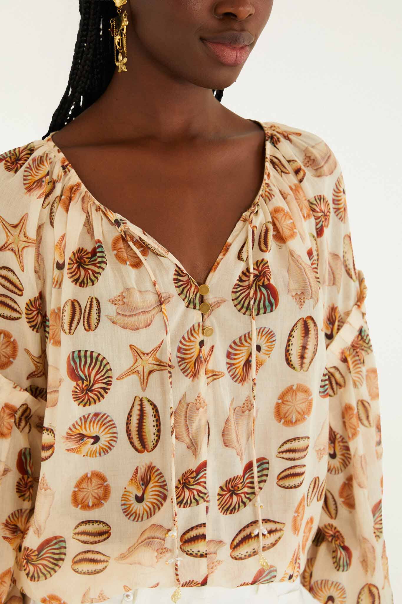Farm Rio Marine Blouse