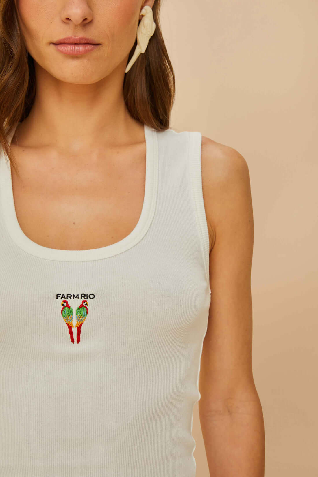 Tank Top Embroided
