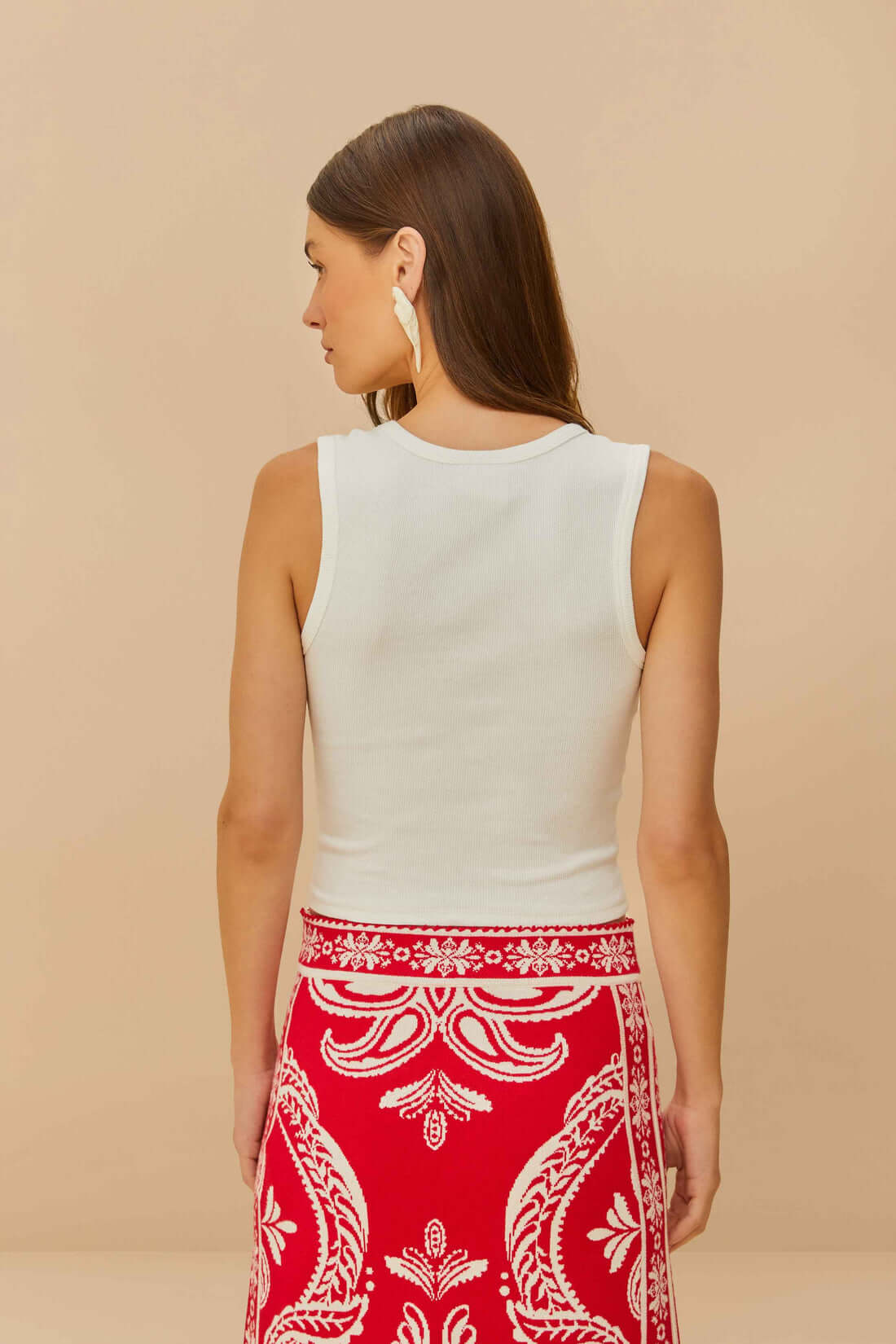 Tank Top Embroided