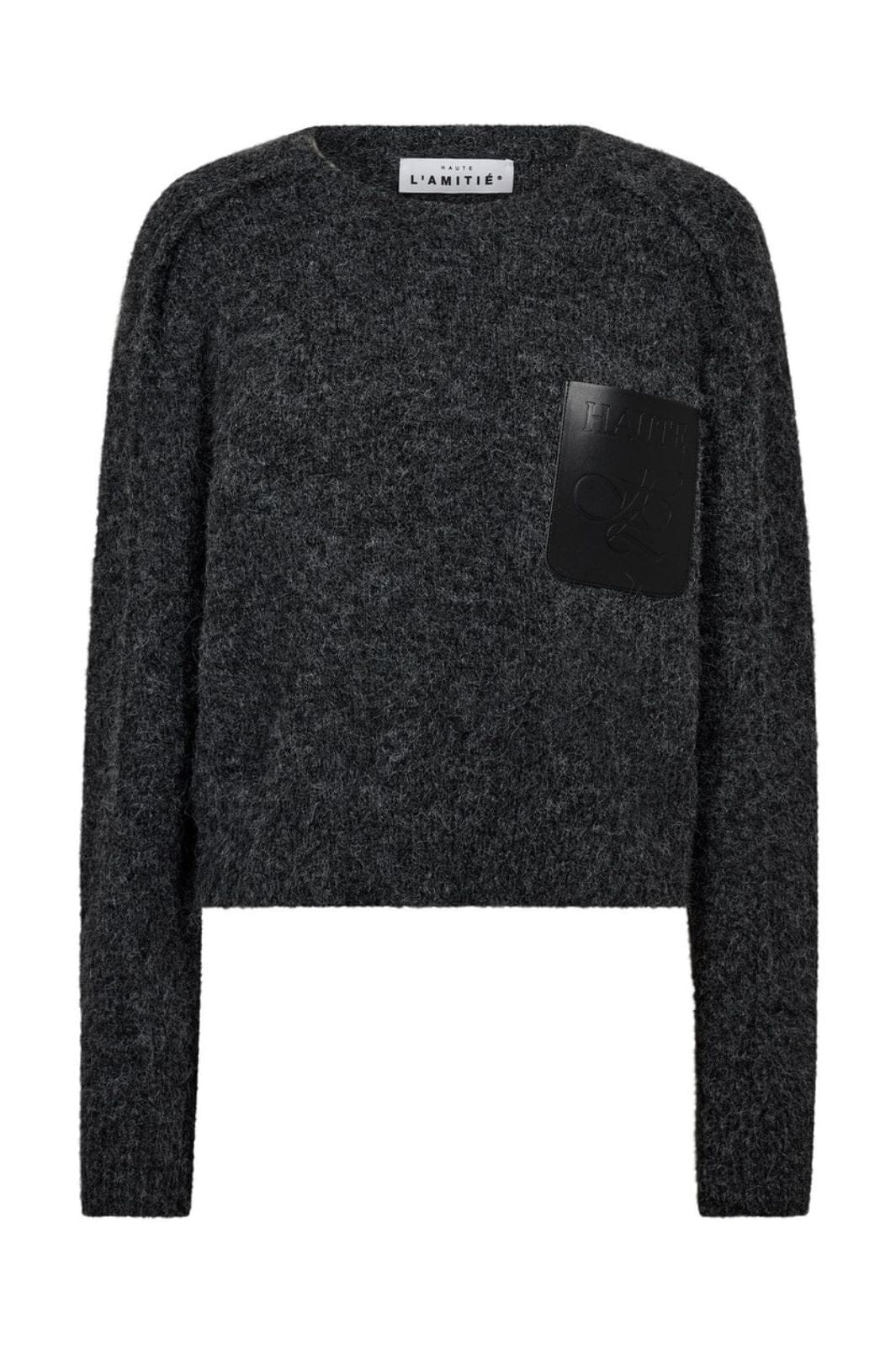 HL Darcia Reverse Crop Pocket Knit