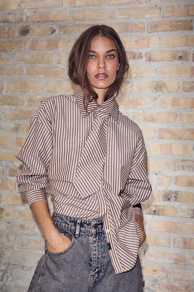 HL Tie Stripe Shirt Gemma