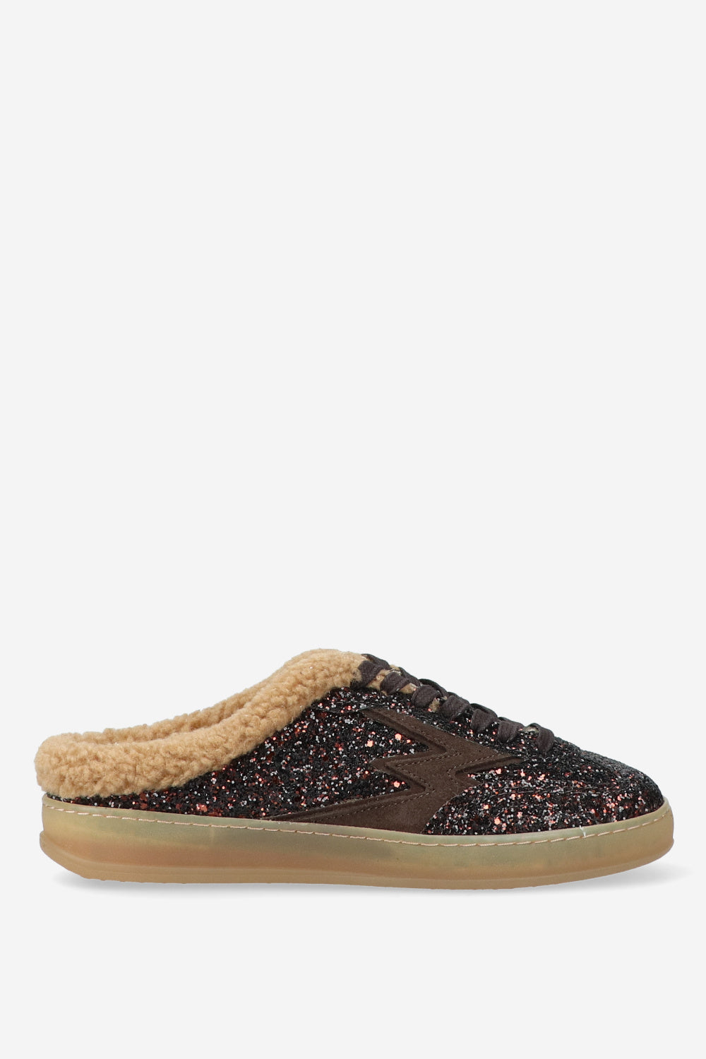 Sneaker Chocolate Glitter Brown Logo