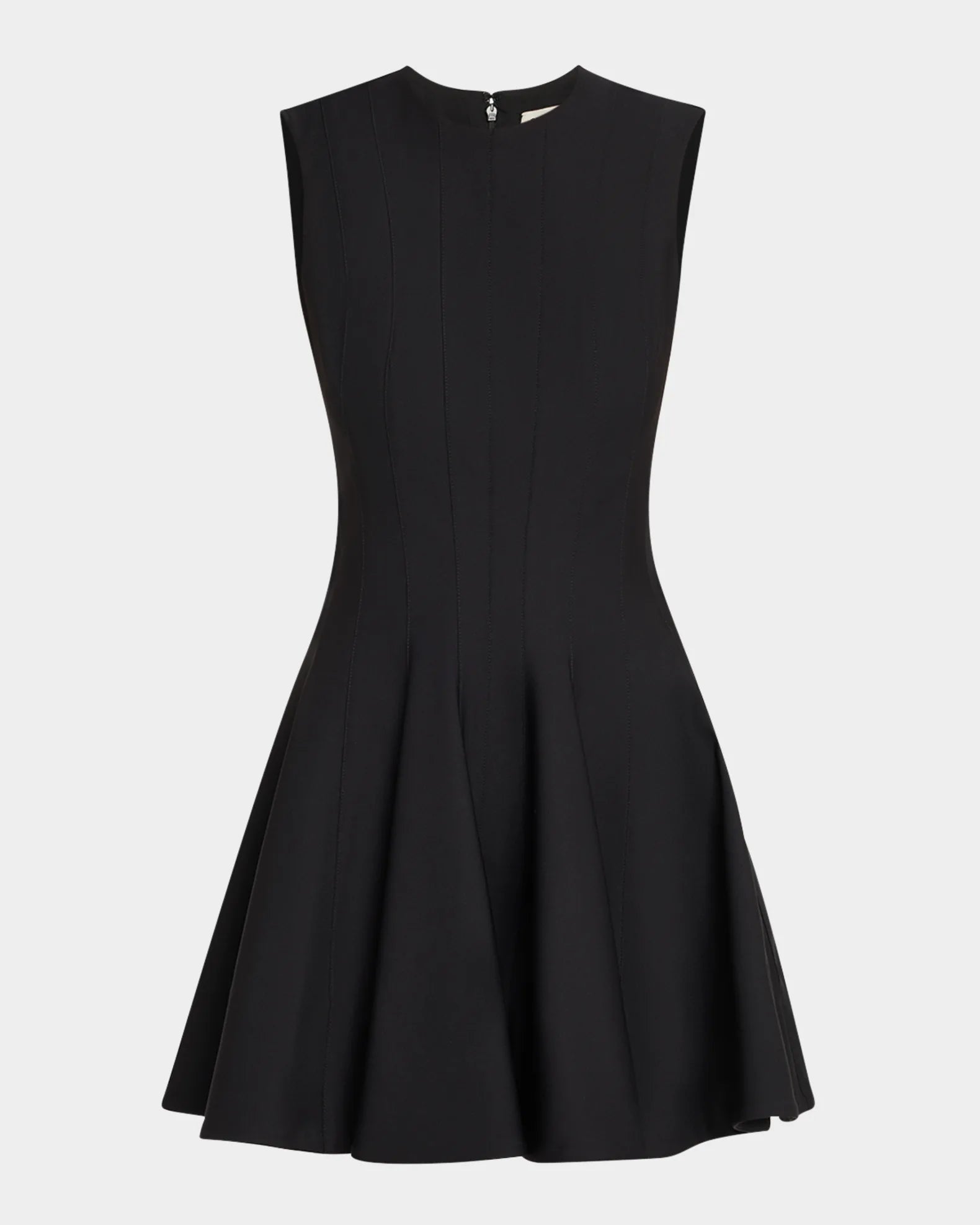 Delfie S/L Mini Dress Black