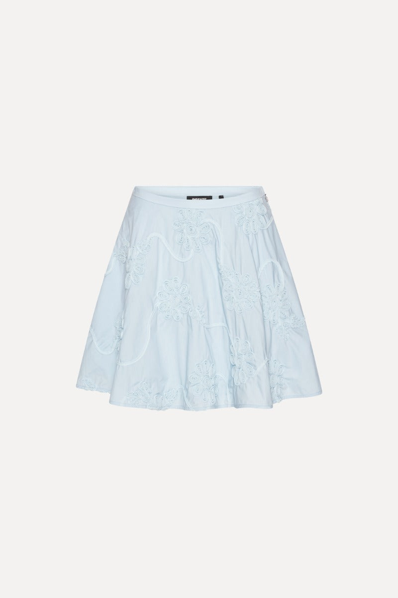 Rotate Flower Mini Skirt