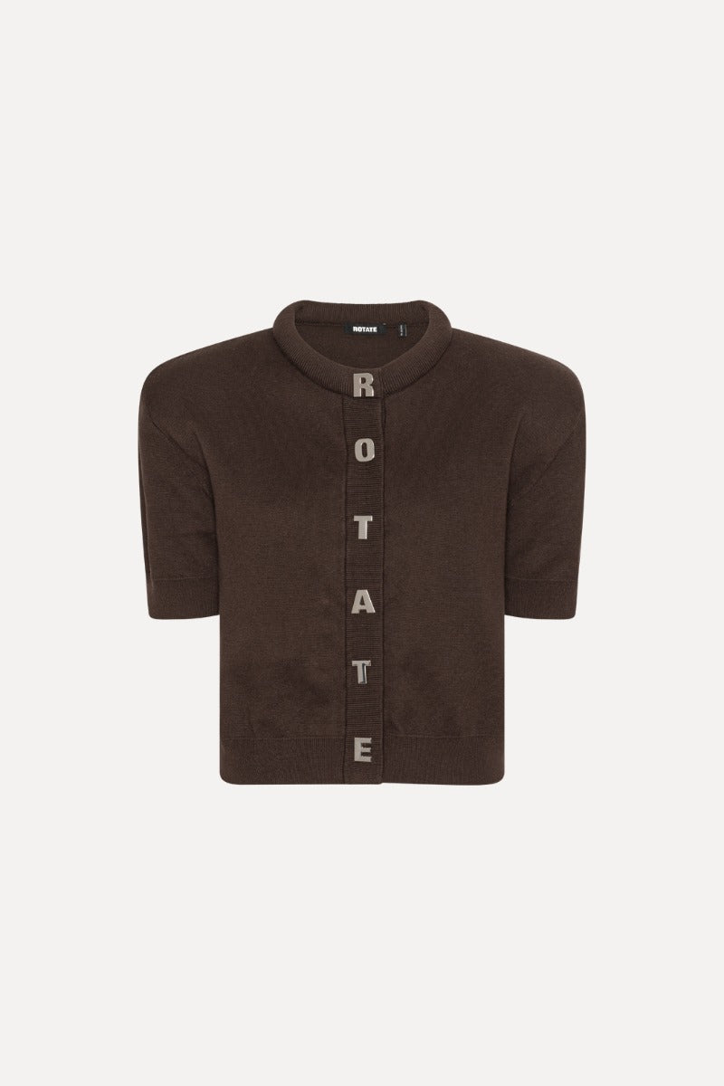 Rotate Firm Knit SS Cardigan
