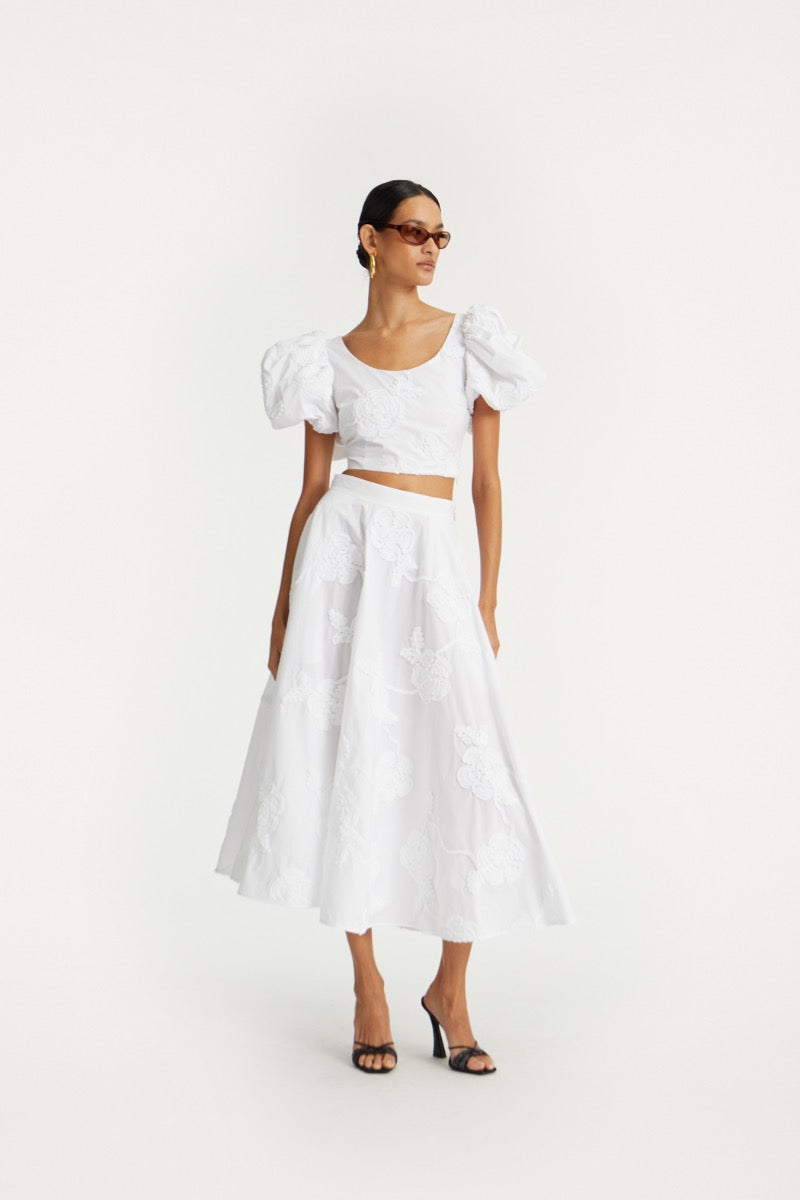 Skirt Maxi Flower