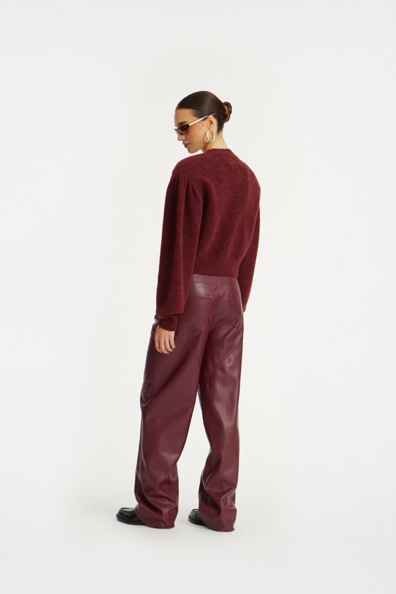 Pants Mid Waisted Piping