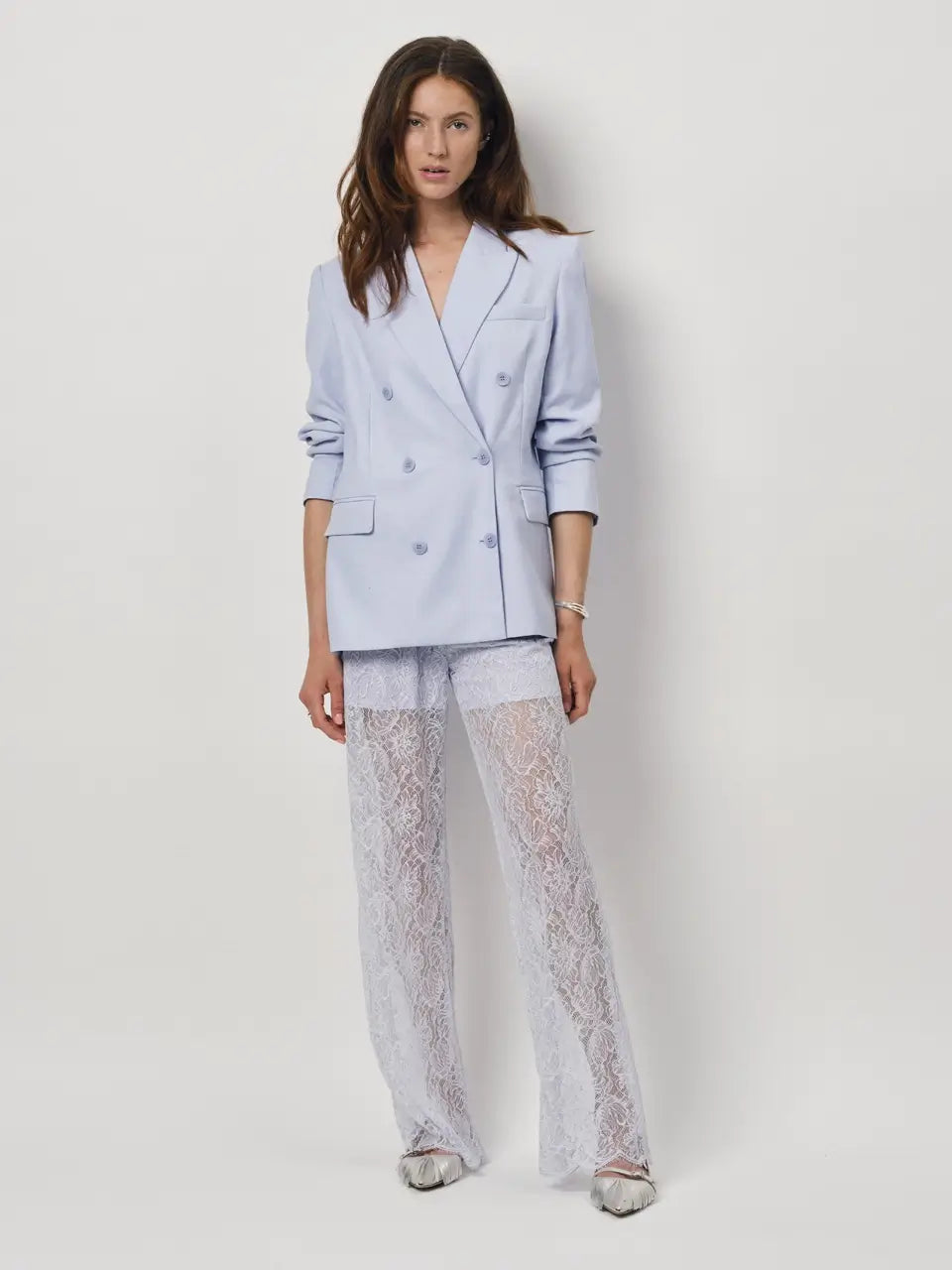 Shiloh Straight Leg Lace Pants
