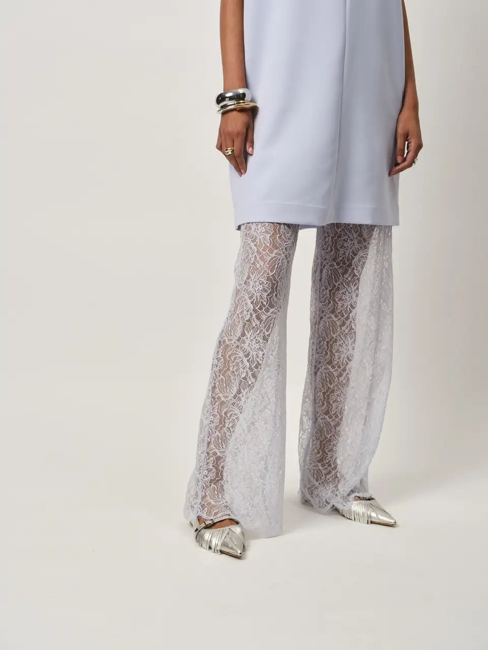Shiloh Straight Leg Lace Pants