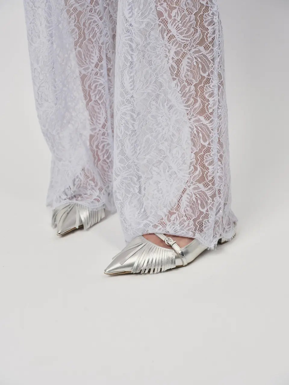 Shiloh Straight Leg Lace Pants