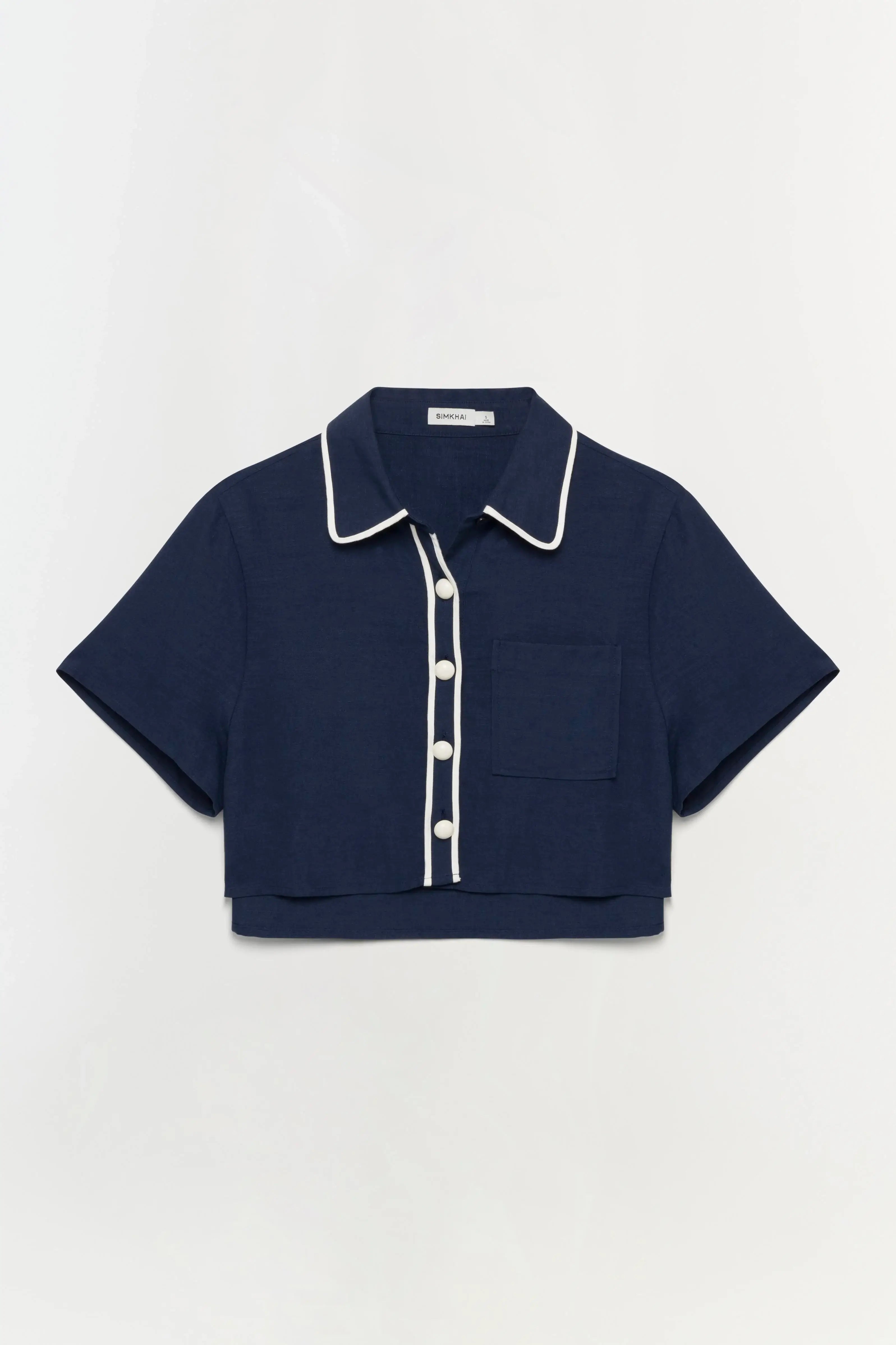Solange Cropped Shirt